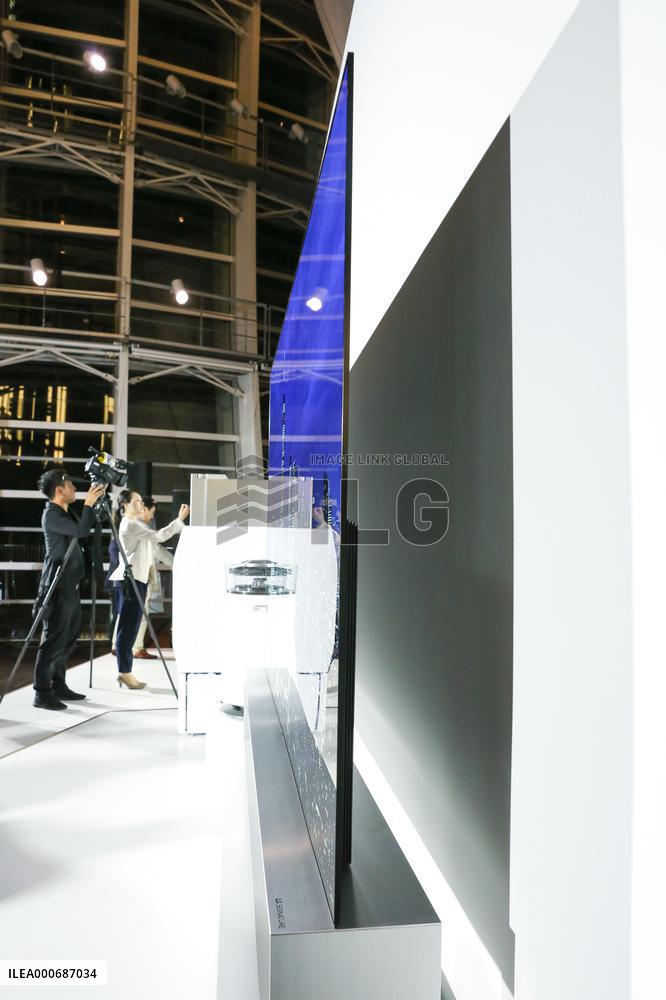 LG Electronics Japan's OLED TV "LG SIGNATURE Z9