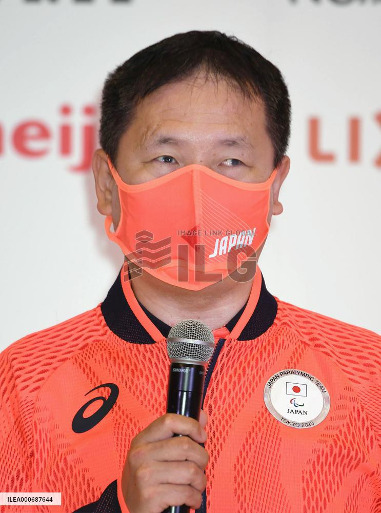 Para athletes enter athletes' village