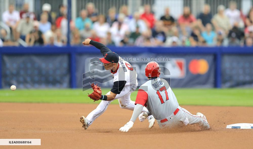 Baseball: Angels vs. Indians