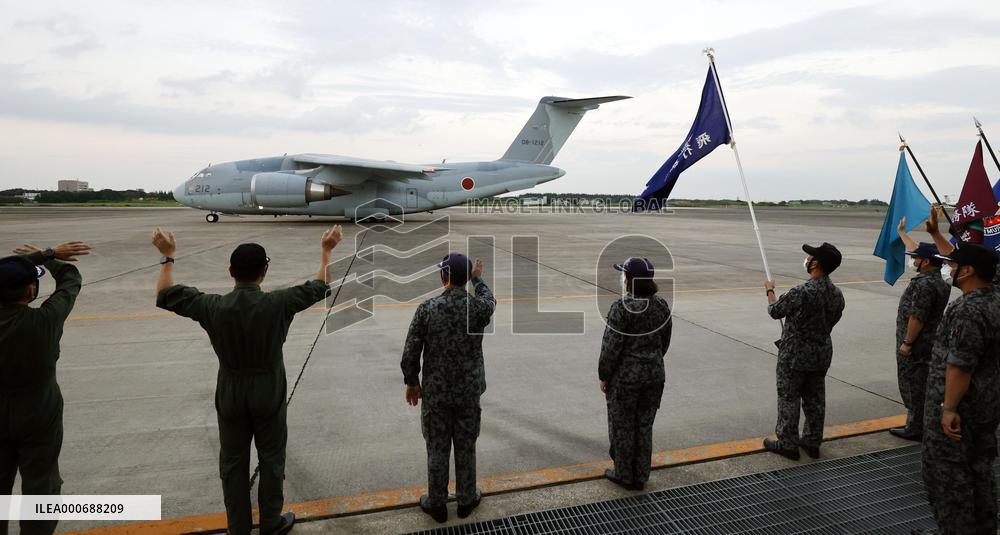 Japan to send SDF planes to Afghanistan for evacuations