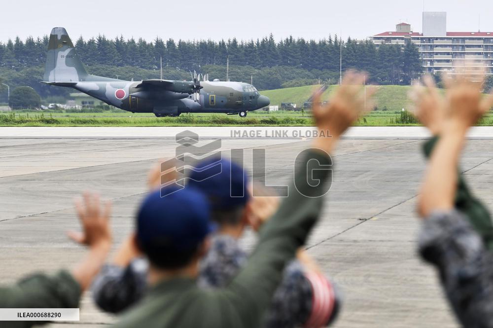 ASDF mission to evacuate Japanese in Afghanistan