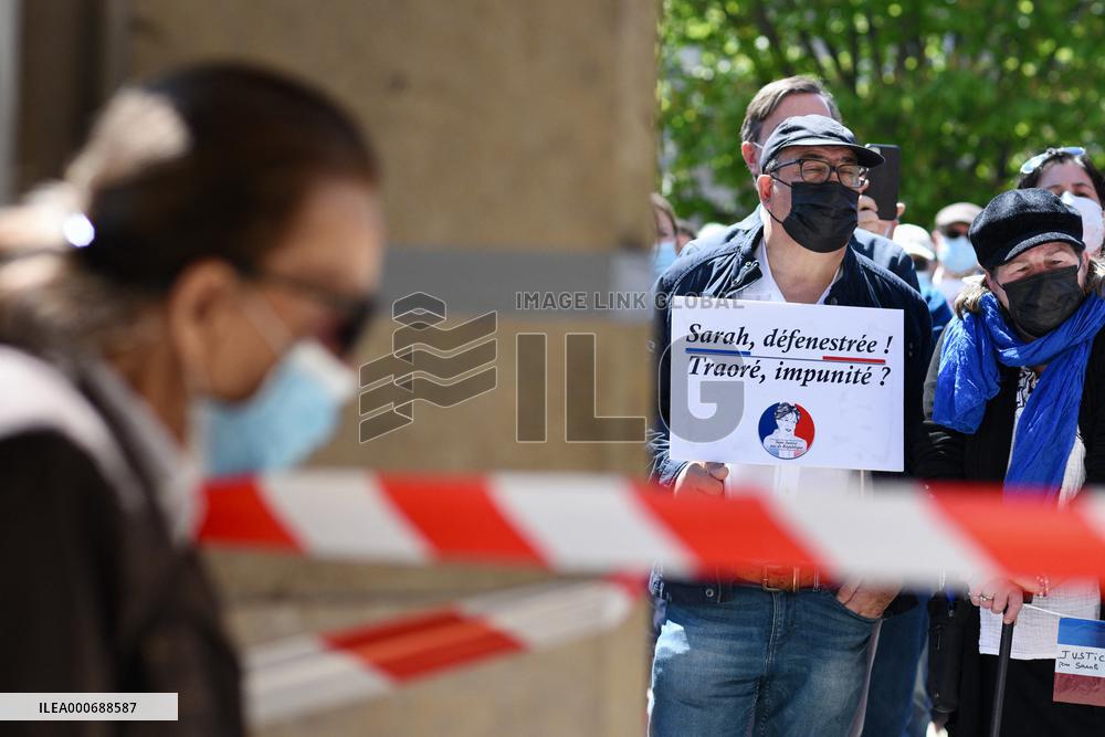 Protest In Memory Of Sarah Halimi - Strasbourg