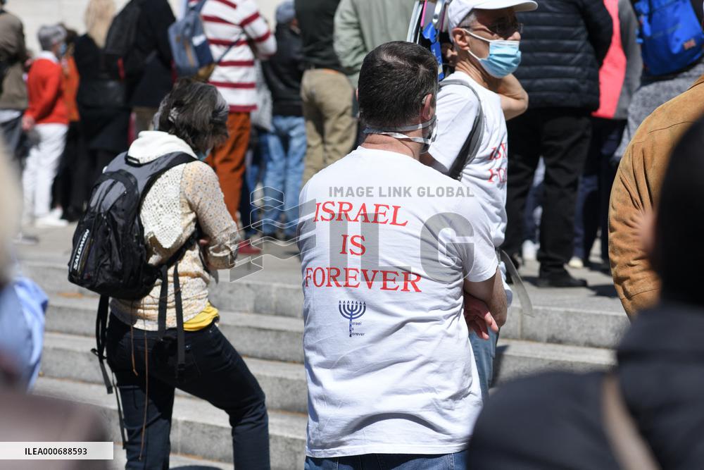 Protest In Memory Of Sarah Halimi - Strasbourg