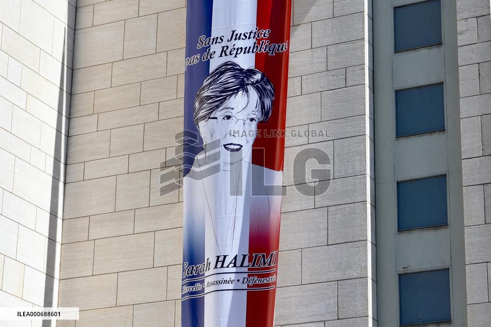 Protest In Memory Of Sarah Halimi - Strasbourg