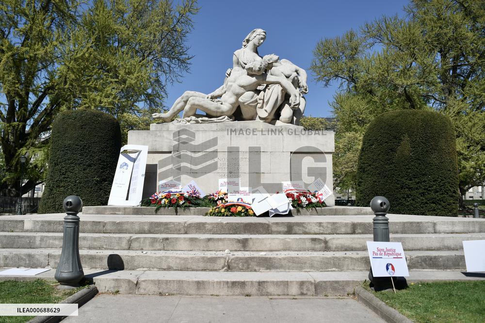 Protest In Memory Of Sarah Halimi - Strasbourg