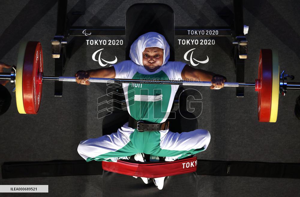 Tokyo Paralympics: Powerlifting
