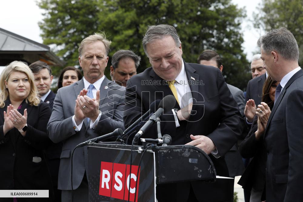 Mike Pompeo on Pressure Act against Iran - Washington