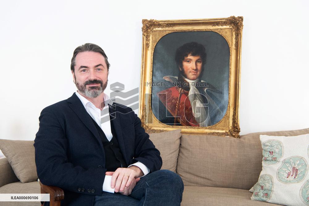 Prince Joachim Murat And Wife Portrait - Paris