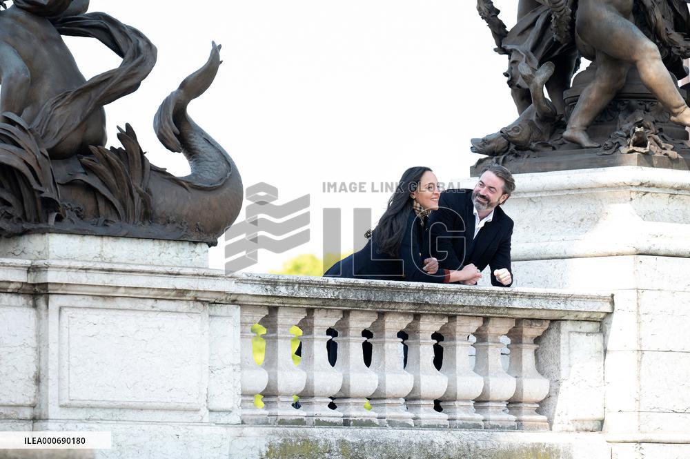 Prince Joachim Murat And Wife Portrait - Paris