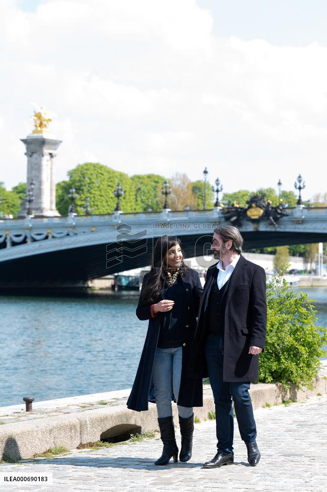 Prince Joachim Murat And Wife Portrait - Paris