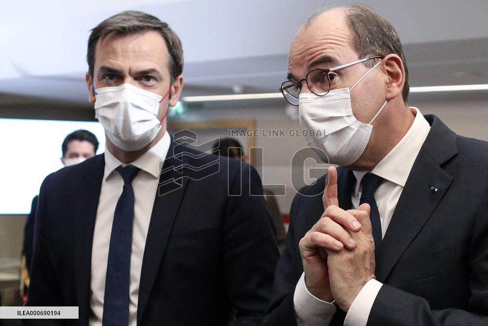 PM Castex Holds Covid-19 Briefing - Paris