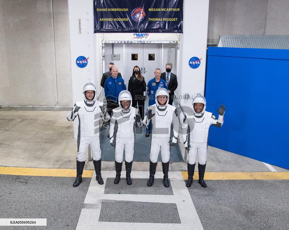 SpaceX Launches Nasa Crew-2 Mission - Cape Canaveral