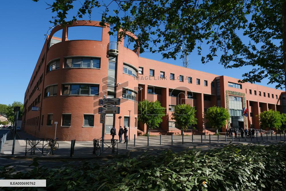 Jean Castex visits central police station - Toulouse