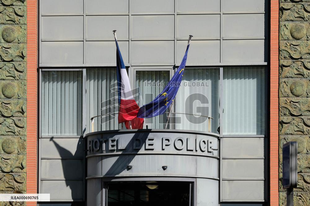 Jean Castex visits central police station - Toulouse