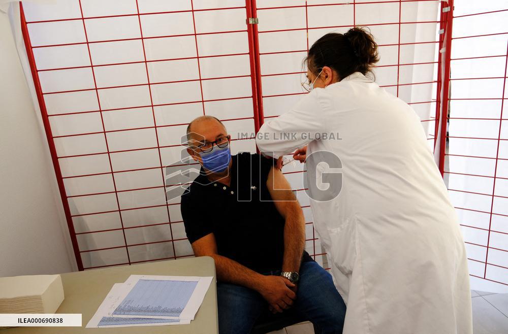 Vaccination in Aude