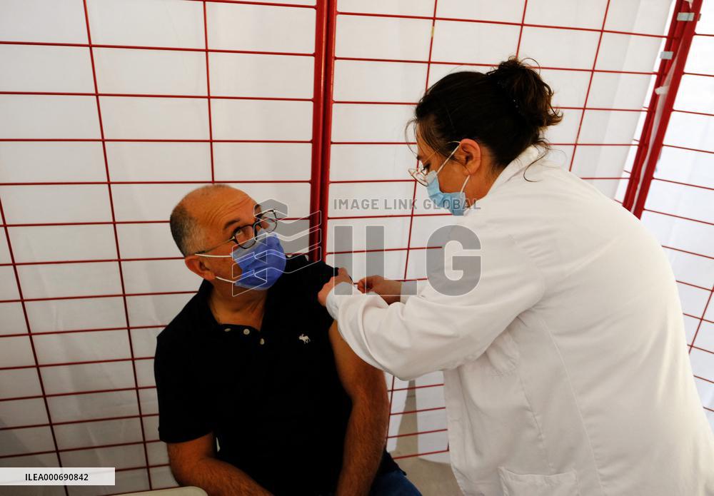 Vaccination in Aude