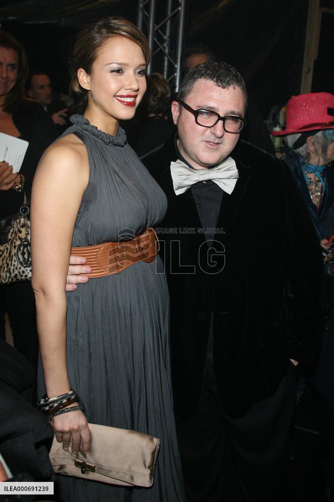 Celebs at Lanvin Fashion Show - Paris