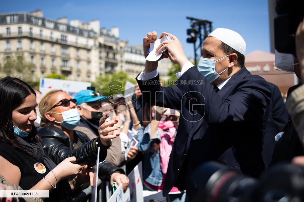 Sarah Halimi gathering - Paris