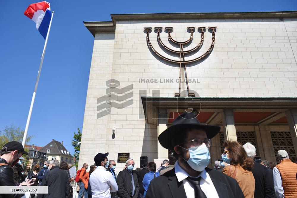 Protest In Memory Of Sarah Halimi - Strasbourg