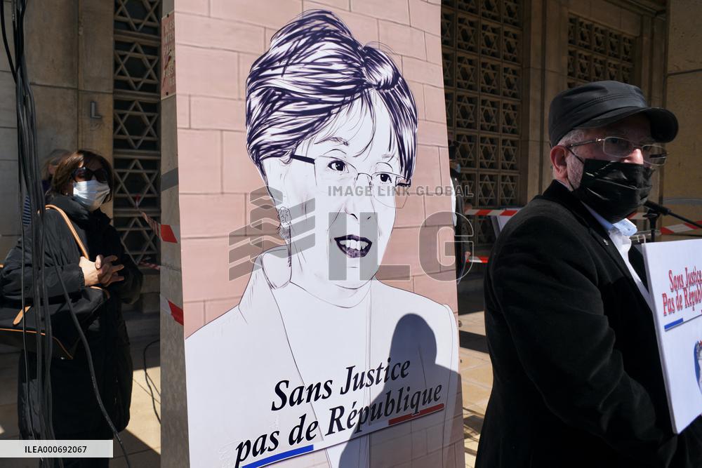 Protest In Memory Of Sarah Halimi - Strasbourg