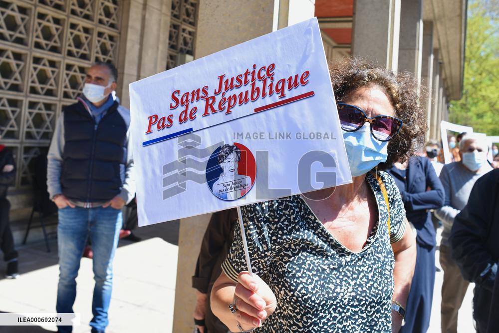 Protest In Memory Of Sarah Halimi - Strasbourg