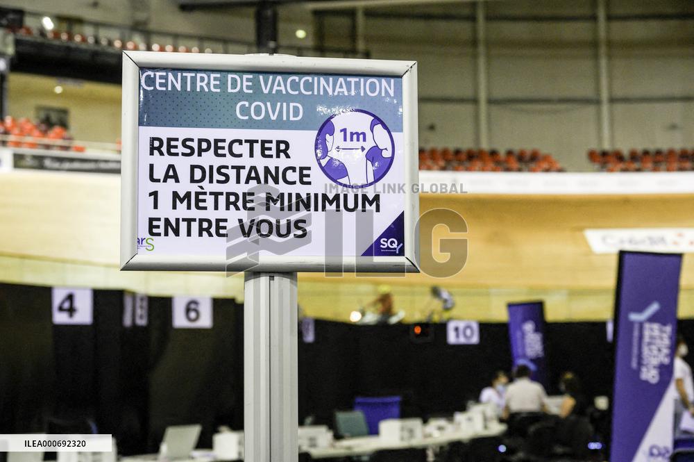 Vaccination Center In Velodrome - Saint-Quentin-en-Yvelines