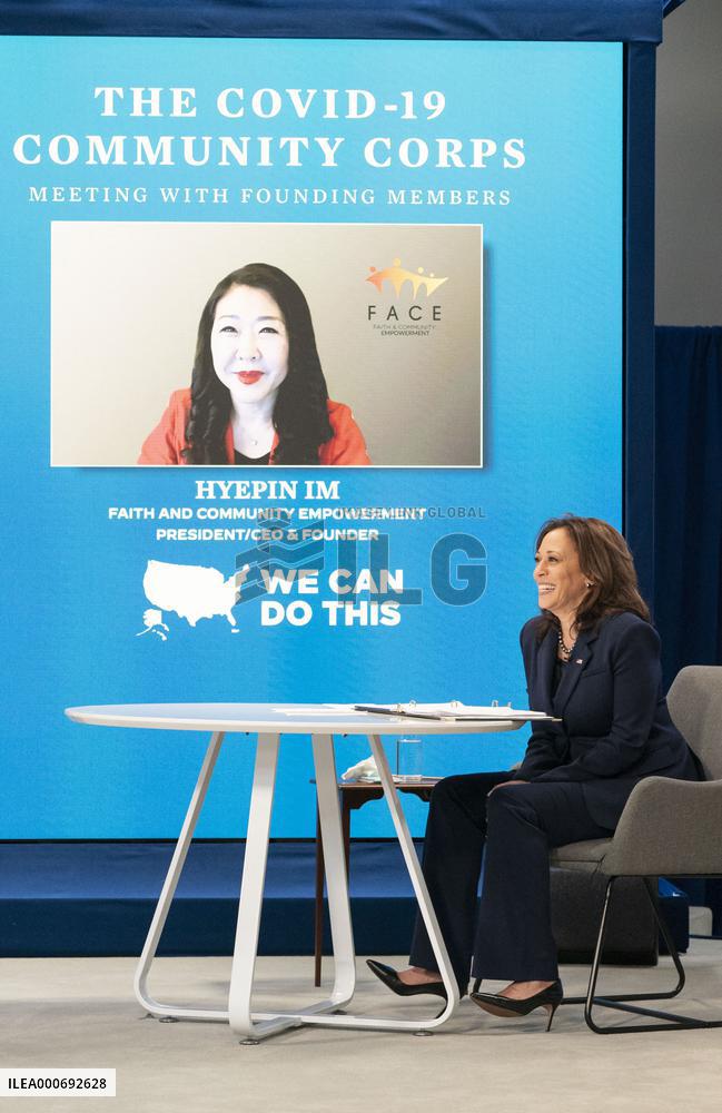 Vice President Harris Meets with Community Leaders about COVID-19 Public Education