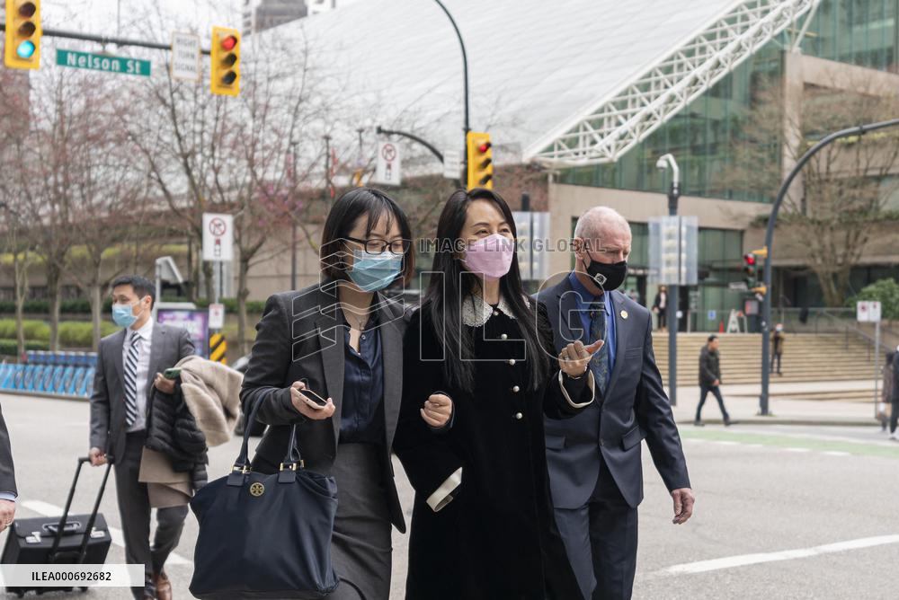 Huawei CFO Meng Wanzhou Extradition Hearing - Vancouver