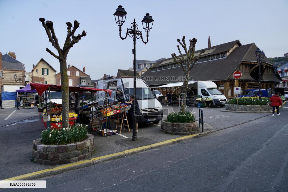 Tourist Town Etretat Deserted Amid Pandemic - France