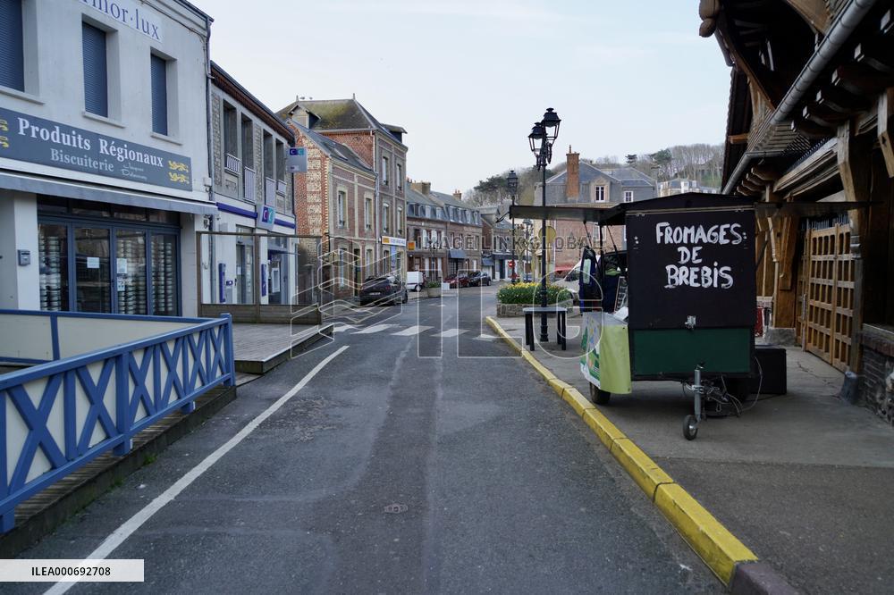 Tourist Town Etretat Deserted Amid Pandemic - France