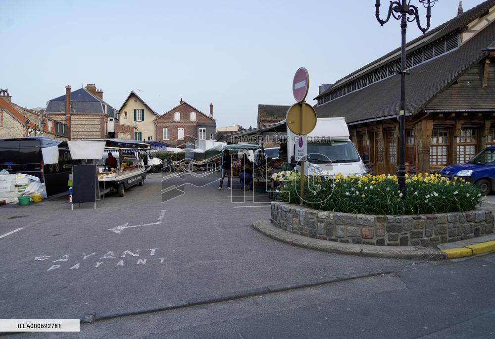 Tourist Town Etretat Deserted Amid Pandemic - France