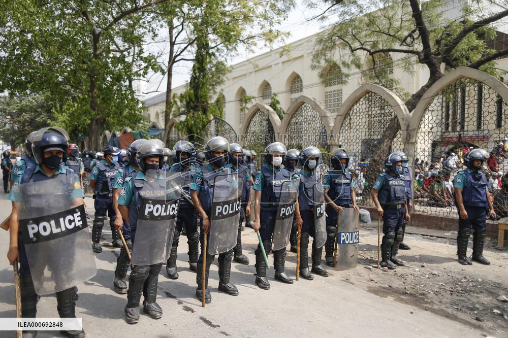 Protest Against Deaths Of Activists During Clashes - Dhaka