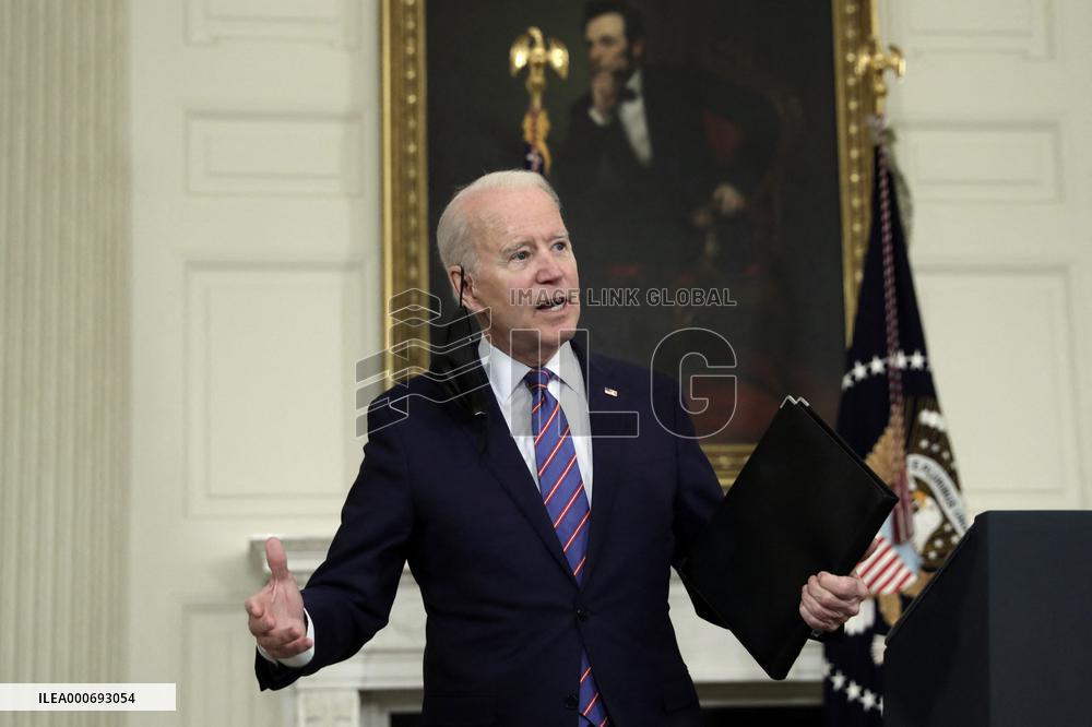 Joe Biden remarks on jobs report - Washington