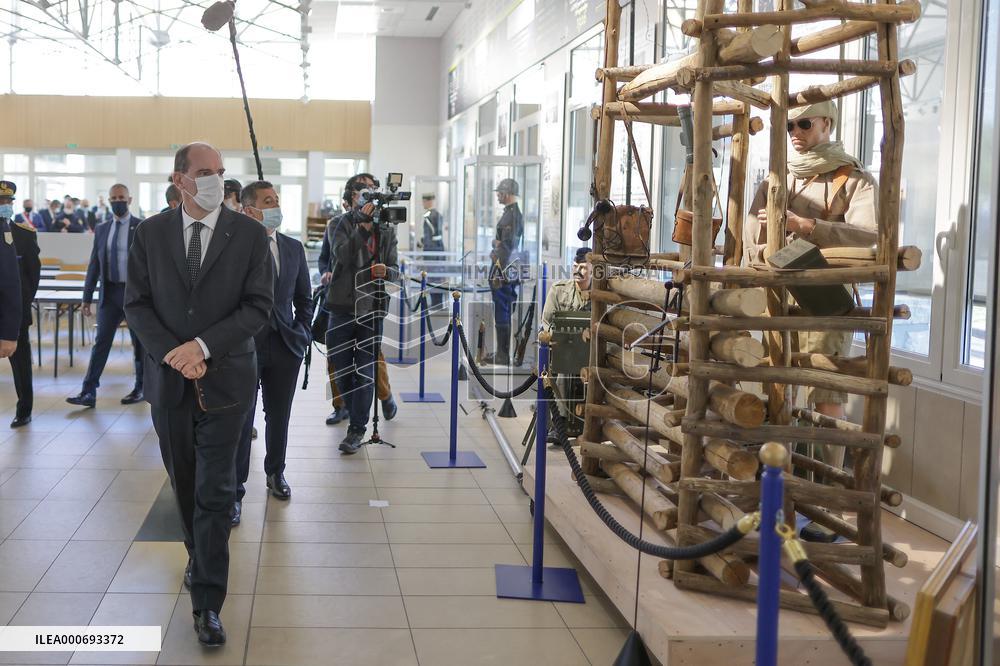 Jean Castex and Gerald Darmanin visit Training Center for CNEFG - Saint-Astier