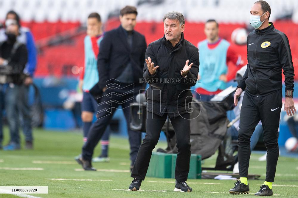 Ligue 1 - Paris Saint Germain vs LOSC Lille - Christophe Galtier