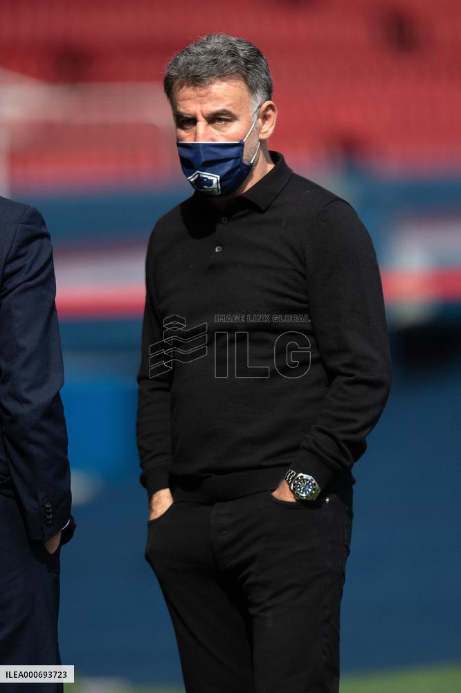 Ligue 1 - Paris Saint Germain vs LOSC Lille - Christophe Galtier