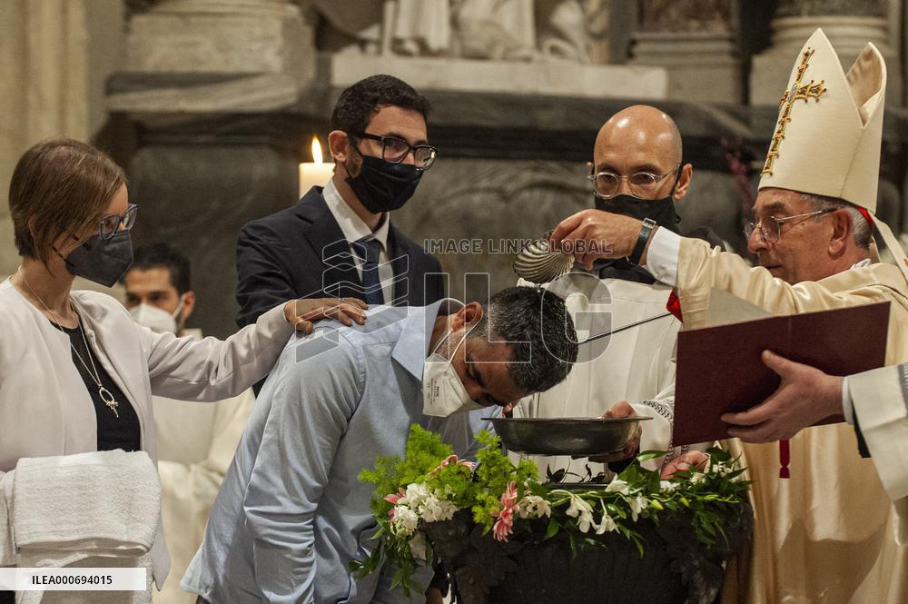 Easter Eve Mass in Rome