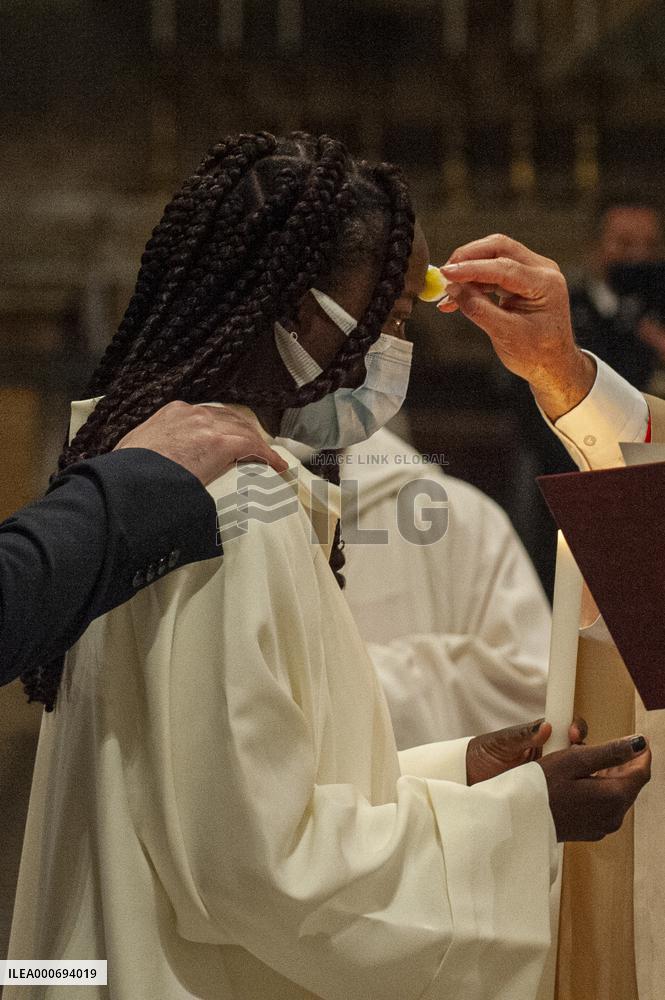 Easter Eve Mass in Rome