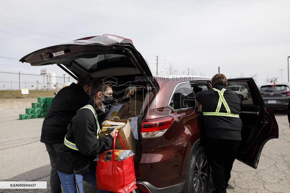 Easter Food Drive in Canada