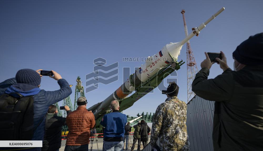 Expedition 65 Soyuz Rollout - Kazakhstan