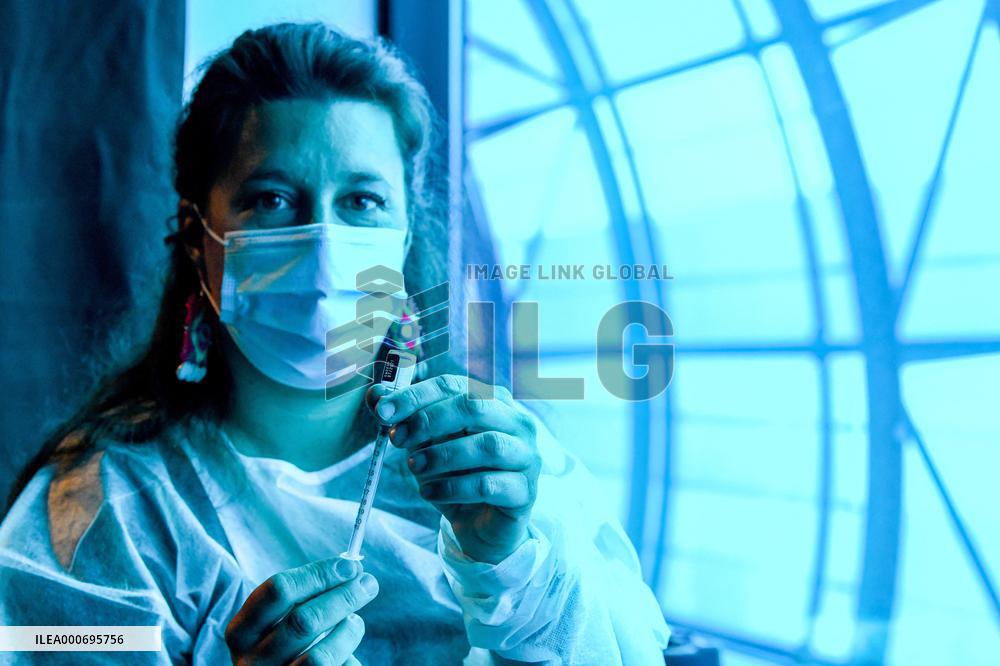 Opening Of The Vaccinodrome - Le Havre