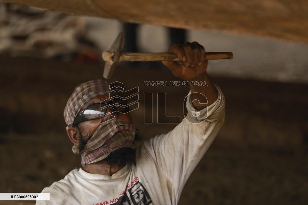 Dockyard in Bangladesh