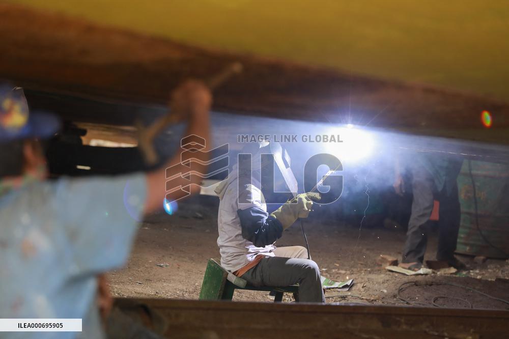 Dockyard in Bangladesh