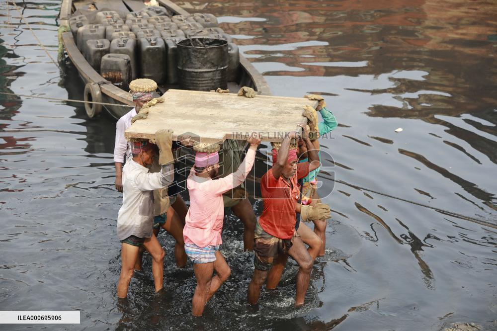 Dockyard in Bangladesh