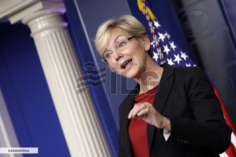 Jennifer Granholm press briefing - Washington