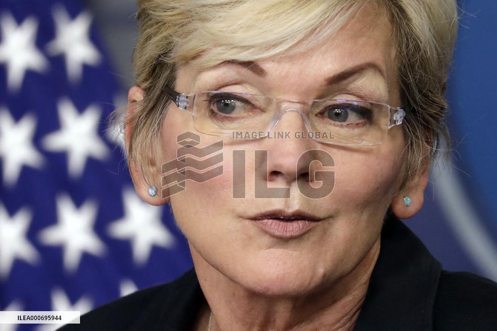 Jennifer Granholm press briefing - Washington