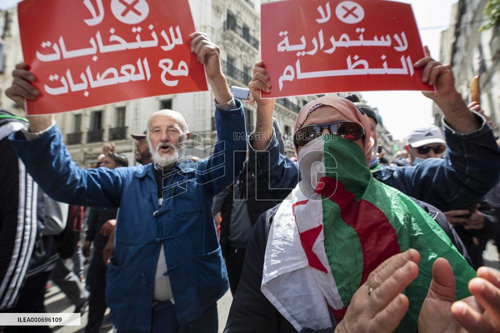 Protest in Algiers