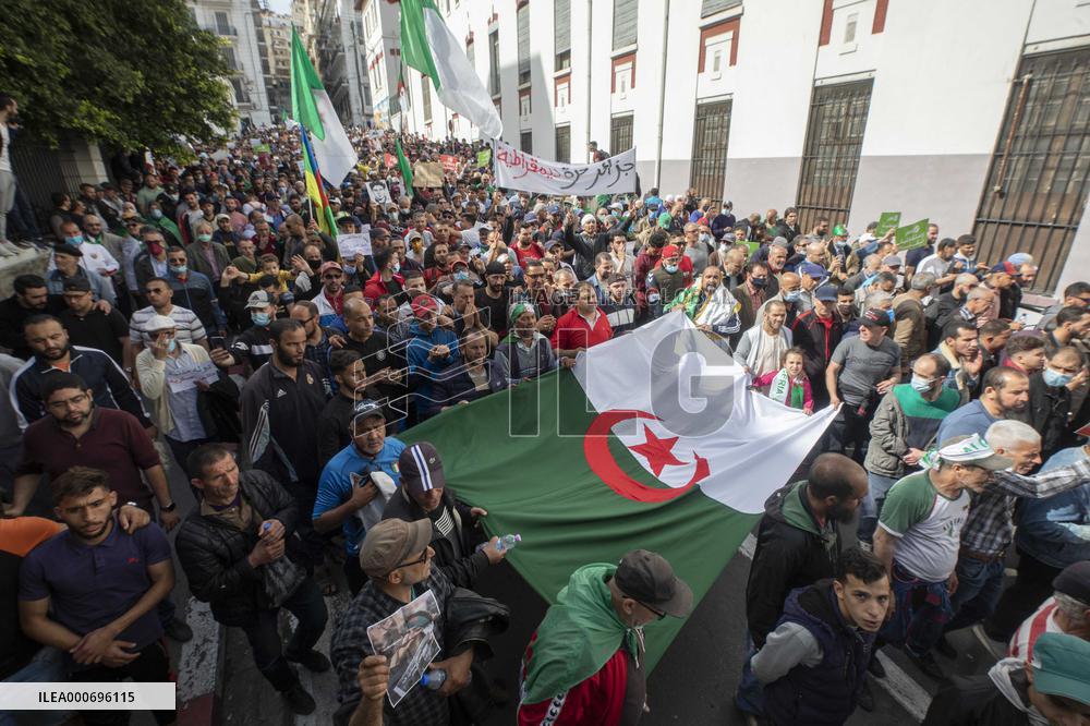 Protest in Algiers