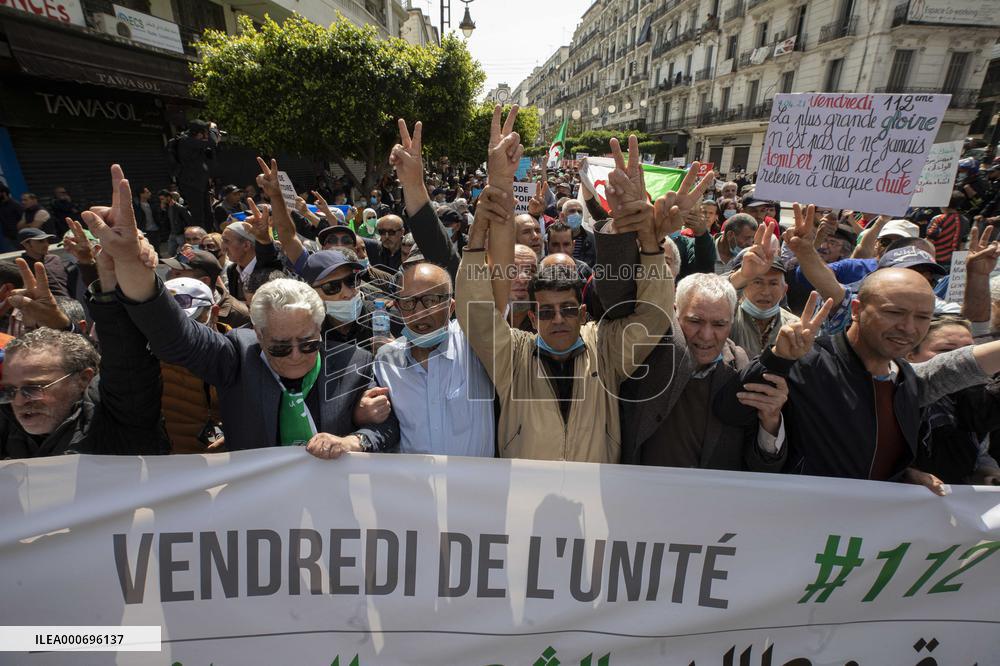 Protest in Algiers