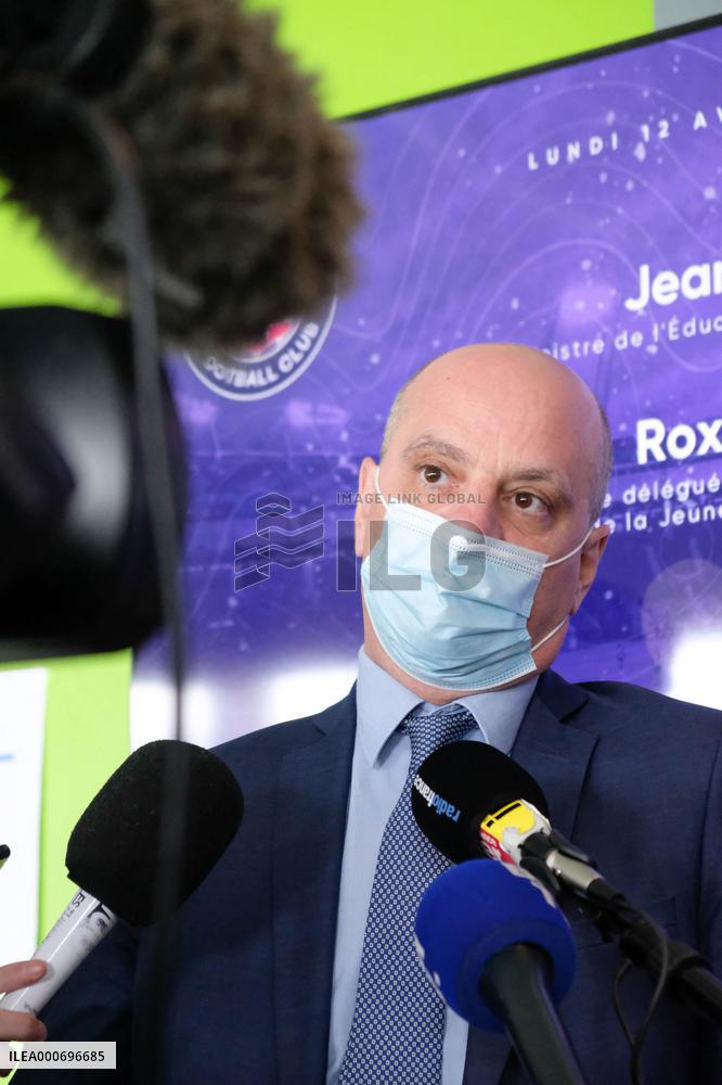 Jean-Michel Blanquer and Roxana Maracineanu visit Toulouse